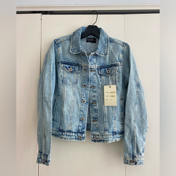 Brand new Blue Age Light Blue Denim Jacket, Small, NWT - Picture 1 of 8